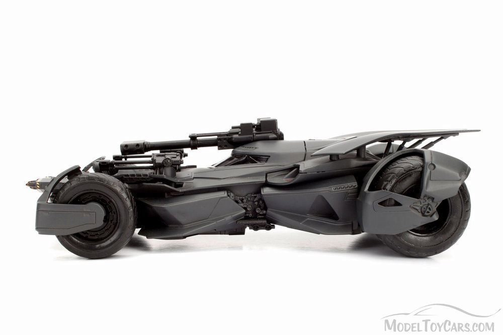2017 Batmobile Justice League, Black - Jada 99232 - 1/24 Scale Diecast Model Toy Car