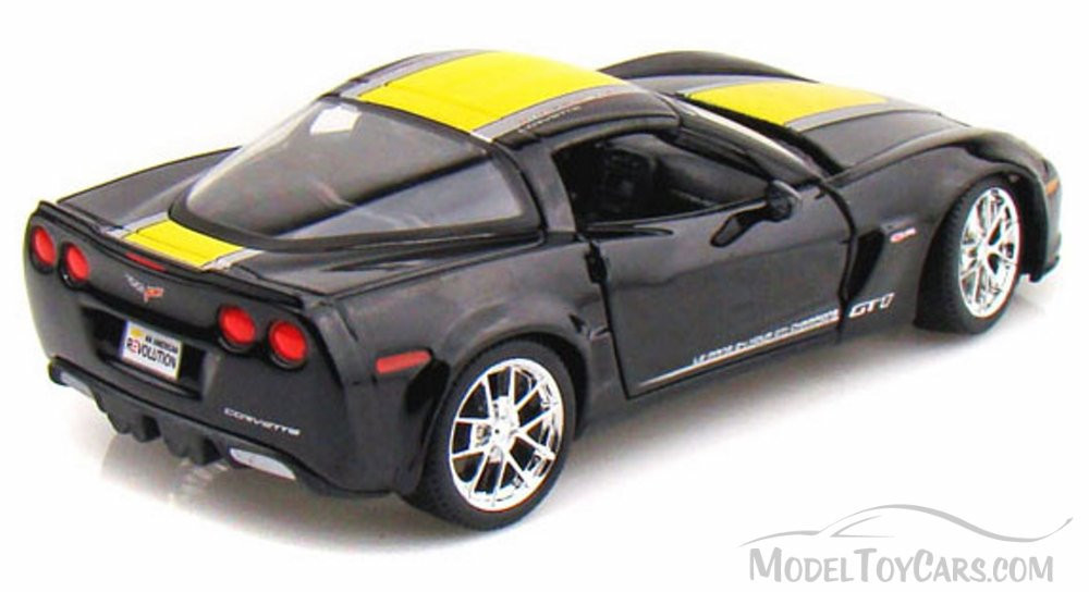 Chevy Corvette Z06 GT1 Commemorative Edition, Black - Maisto 31203 - 1/24 Scale Diecast Model Toy Car