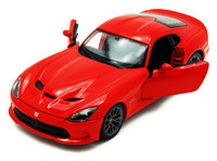 Dodge SRT Viper GTS, Red - Maisto 34271 - 1/24 Scale Diecast Car