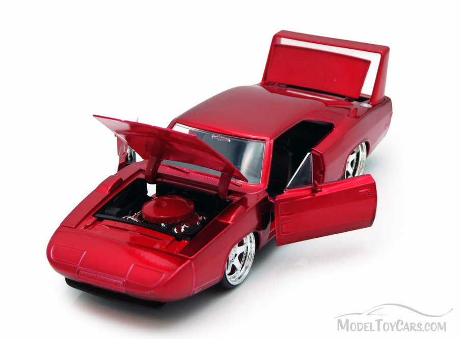 1969 Dodge Charger Daytona, Burgundy - Jada Toys Fast & Furious