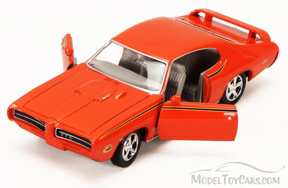 1969 Pontiac GTO Judge, Orange - Motormax Premium American 73242
