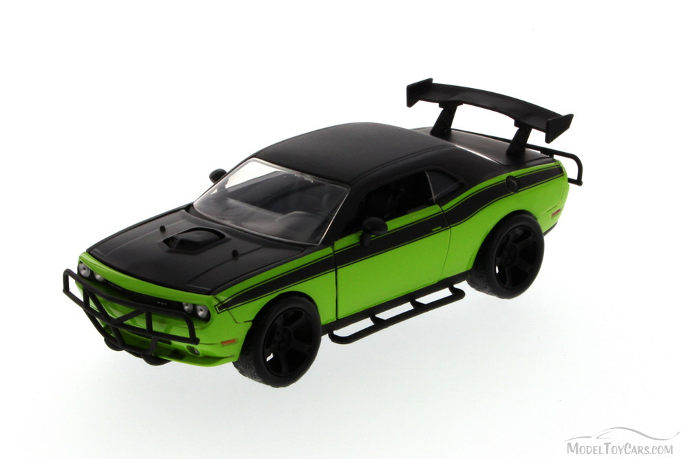 Fast & Furious Letty's 2011 Dodge Challenger SRT8 hard Top, Green with  Black - JADA 97232 - 1/24 Scale Diecast Model Toy Car (Brand New, but NOT  IN 