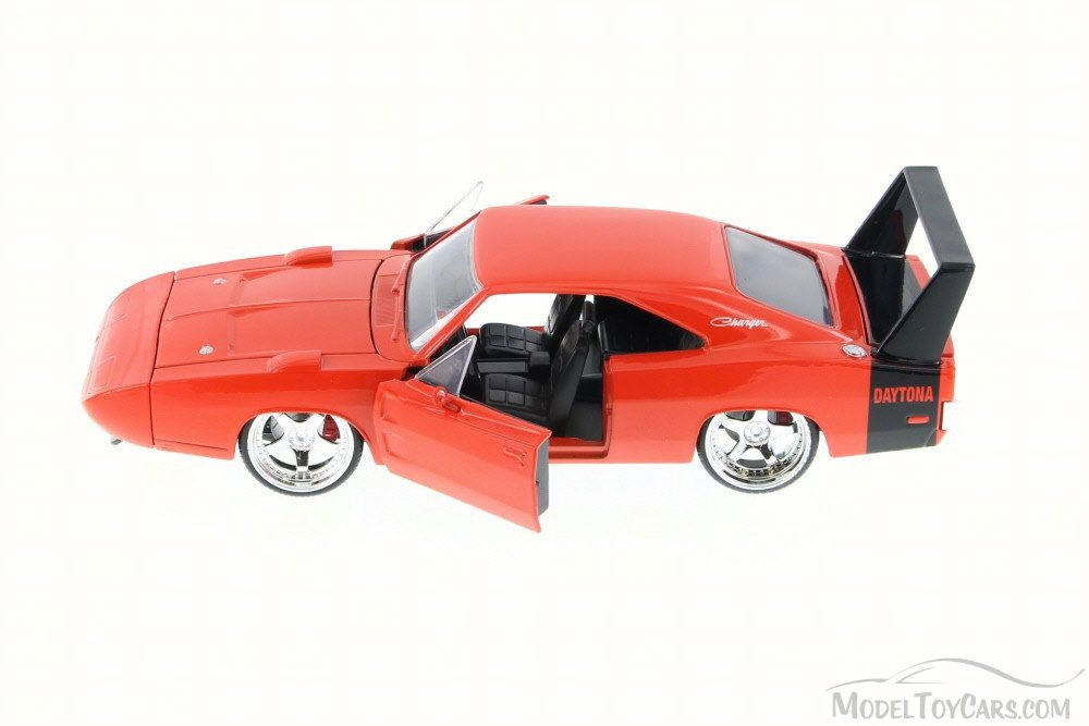 1969 Dodge Charger Daytona, Orange - JADA 97683HT - 1/24 Scale