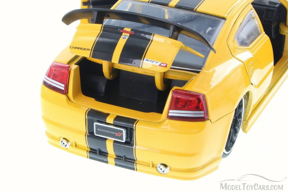 2006 Dodge Charger SRT8, Yellow - JADA 90798YV - 1/24 Scale Diecast Car (Brand New, but NOT IN BOX)