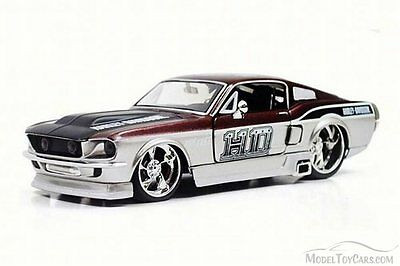 1967 Ford Mustang GT, Metallic Red - Maisto Harley-Davidson 32168