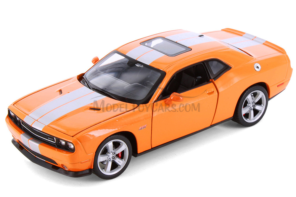 2013 Dodge Challenger SRT, Orange - Showcasts® 24049 - 1/24 Scale Diecast Car (New, but NO BOX)