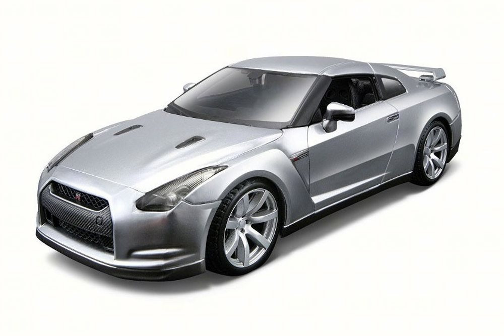 Nissan GT-R, Silver - Maisto 31294 - 1/24 Scale Diecast Model Toy