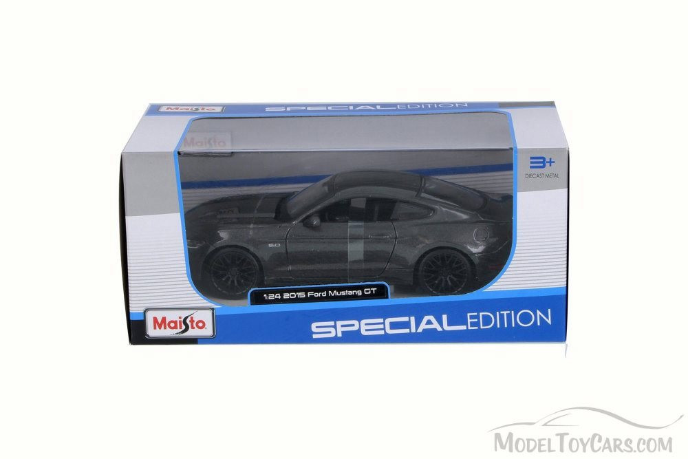 2015 Ford Mustang GT, Gray - Maisto 31508 - 1/24 Scale Diecast