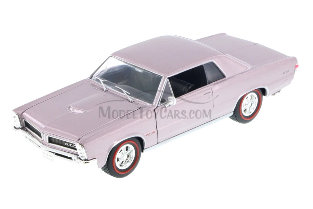 1965 Pontiac GTO, Lavender - Welly 22092 - 1/24 Scale Diecast Car (Brand New, but NOT IN BOX)
