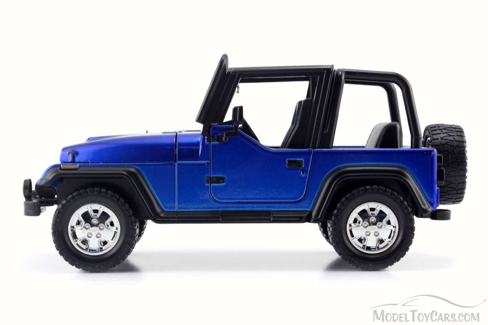 1992 Jeep Wrangler, Blue - Jada 98081WA 