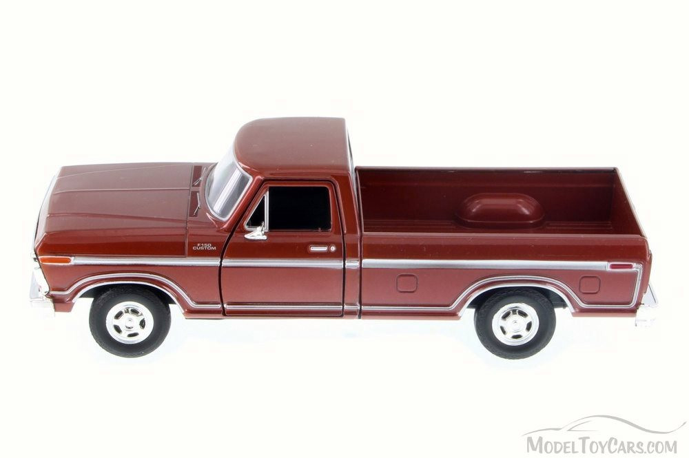 1979 Ford F-150 Custom Pick-Up, Red - Motor Max 79346 - 1/24 Scale