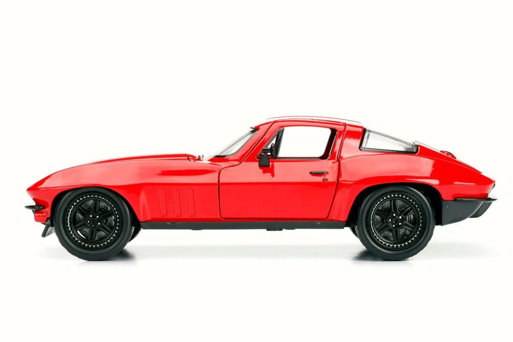 Letty's Chevy Corvette, Red - Jada 98298 - 1/24 Scale Diecast