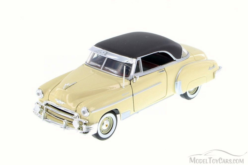 1950 Chevrolet Bel Air, Cream - Motor Max 73268L - 1/24 Scale Diecast Model Toy Car