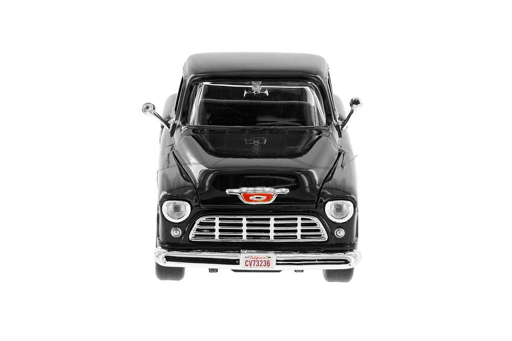 1955 Chevy® 5100 Stepside™ Pick Up, Black - Showcasts® 73236W - 1