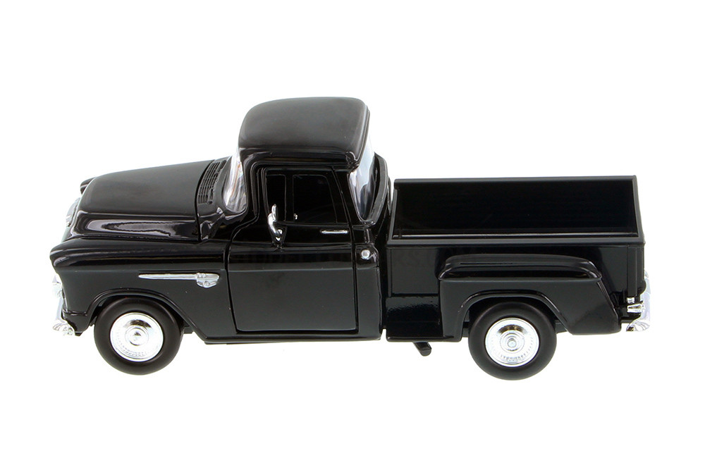 1955 Chevy® 5100 Stepside™ Pick Up, Black - Showcasts® 73236W - 1