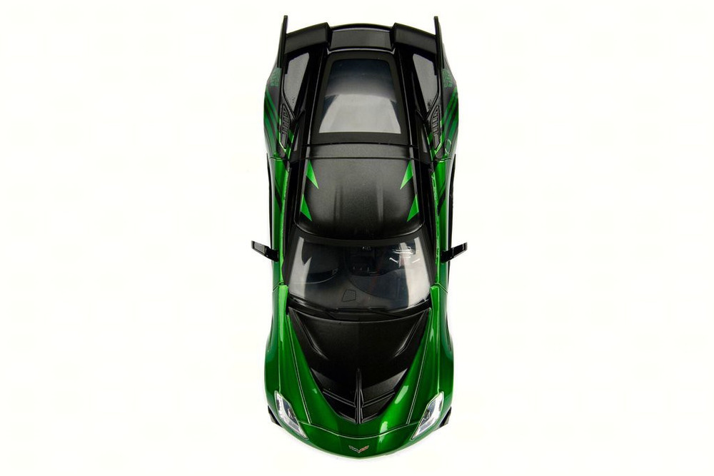 2016 TRANSFORMERS 5 Crosshairs Chevy Corvette Stingray, 98499 - 1/24 Scale Diecast Model Toy Car