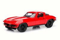 Letty's Chevy Corvette, Red - Jada 98434 - 1/24 Scale Diecast