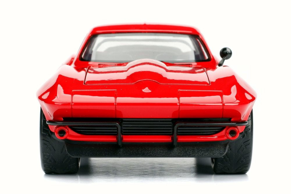 Letty's Chevy Corvette, Red - Jada 98434 - 1/24 Scale Diecast Model Toy Car