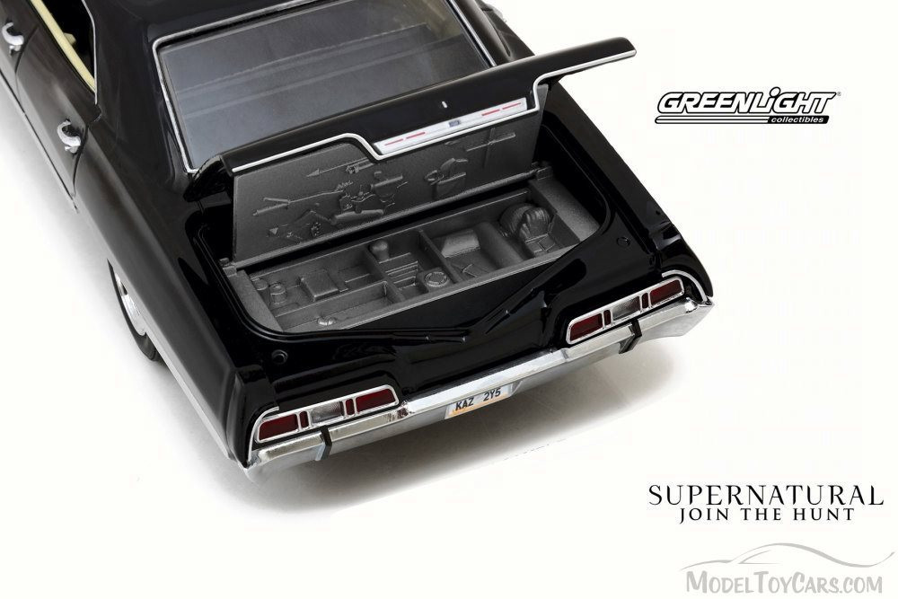 1967 Chevy Impala Sport Sedan, Supernatural - Greenlight 84032 - 1/24 Scale Diecast Model Toy Car