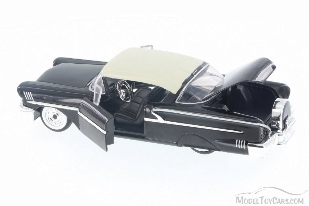 1958 Chevy Impala SS Showroom Floor, Black - Jada 98895-MJ
