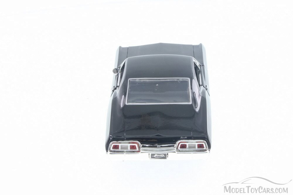 1967 Chevy Impala SS Hard Top, Black - Jada 98912-MJ - 1/24 Scale Diecast Model Toy Car