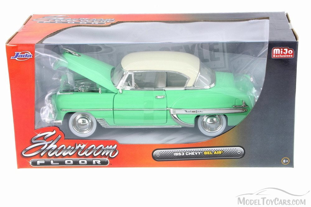 1953 Chevy Bel Air Hard Top w/ Baby Moon, Pastel Green