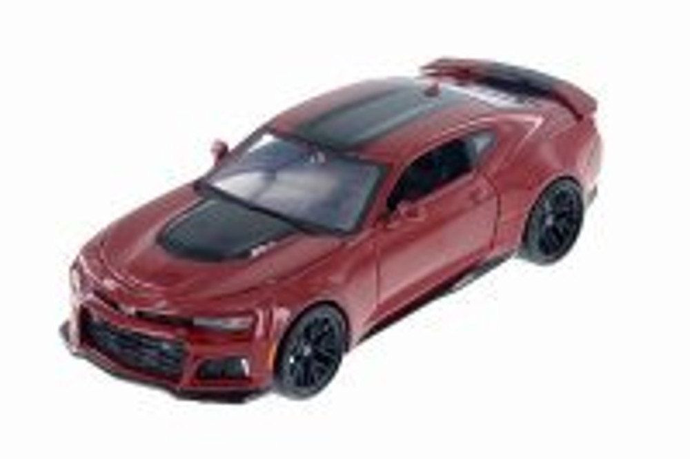 2017 Chevrolet Camaro ZL1 Hard Top, Red - Motor Max 79351AC/R - 1/24 Scale Diecast Model Toy Car