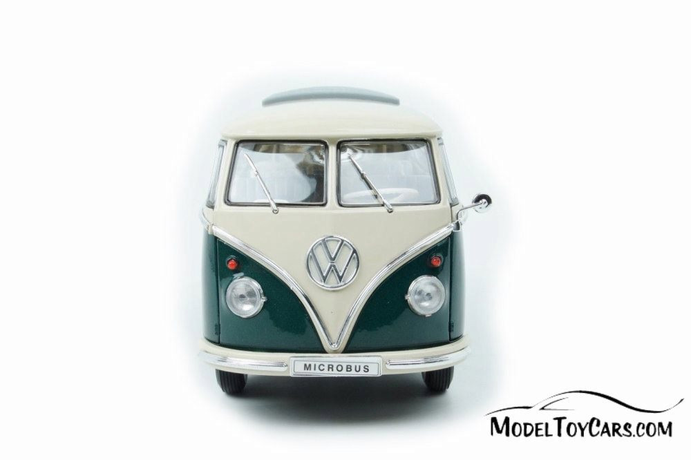 WELLY 1963 Volkswagen Bus フォルクスワーゲン ラジコン WELLY 1963 VOLKSWAGEN T1 BUS YELLOW/WHITE & PURPLE SURF