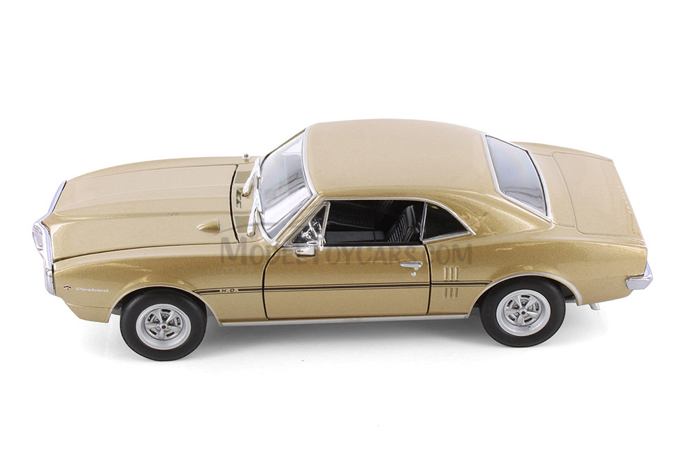 1967 Pontiac Firebird, Gold - Welly 22502WG - 1/24 Scale Diecast