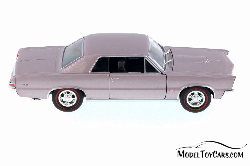 1965 Pontiac GTO, Purple Mist - Welly 22092WPR - 1/24 Scale