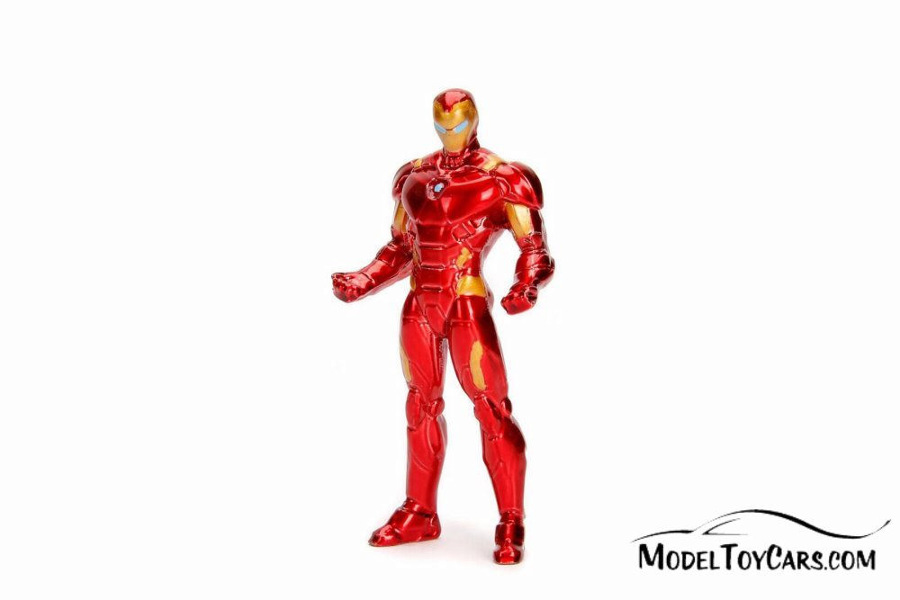 2016 Chevy Camaro SS with Iron Man Figure, Avengers - Jada 99724 - 1/24 Scale Diecast Model Toy Car