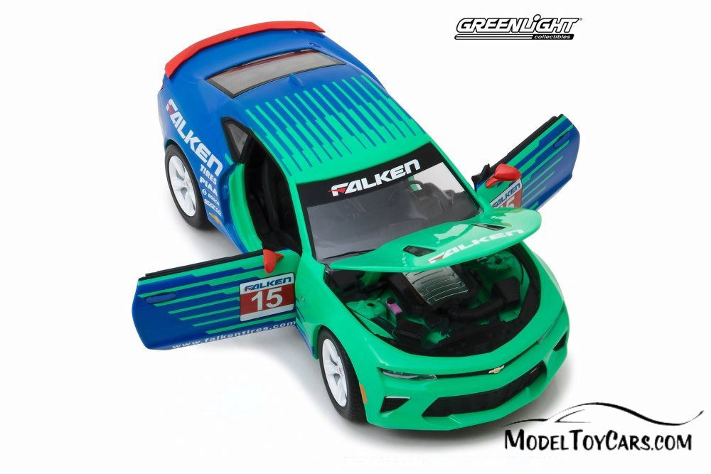 2017 Chevy Camaro SS, Falken Tires - Greenlight 18241 - 1/24 scale Diecast Model Toy Car