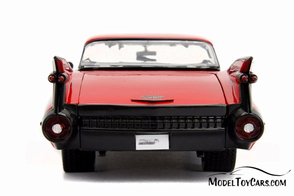 1959 Cadillac Coupe Deville Hard Top, Red - Jada 99989WA1 - 1/24