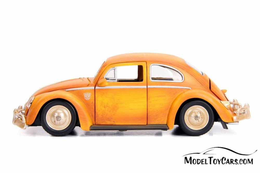 1971 Volkswagen Beetle Bumblebee, Transformers - Jada 30452 - 1/24 scale Diecast Model Toy Car