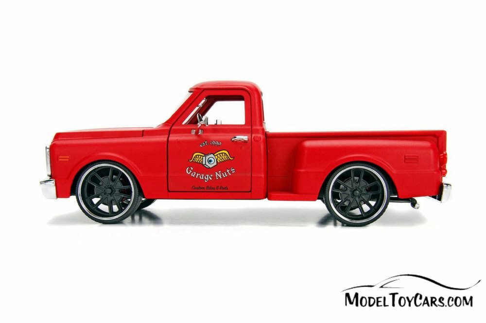 JadaToys 1/24 1969 シェビーC-10 Jada 1:24 1969 Chevrolet C10 Stepside Custom ( Two-Tone