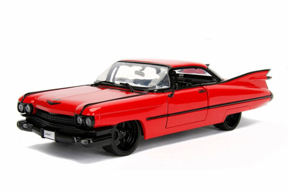 1959 Cadillac Coupe Deville Red 1-24 Diecast Model Car by Jada for sale online