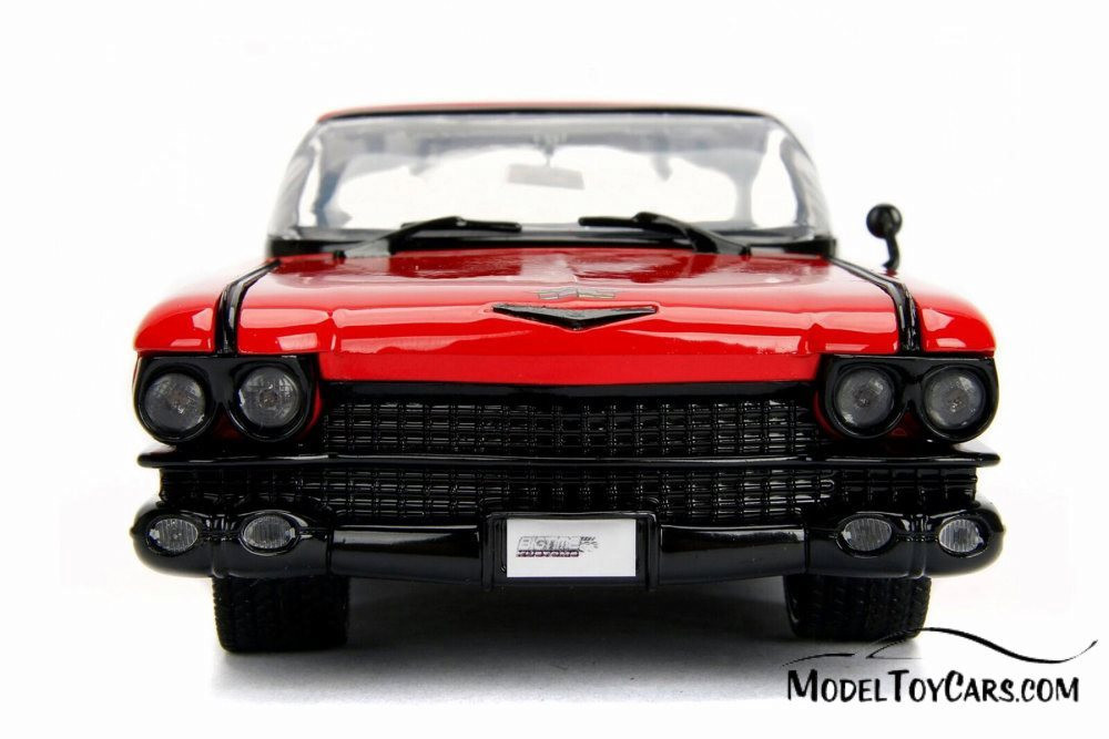 1959 Cadillac Coupe Devilleâ„¢ Hard Top, Red - Jada 99991DP1
