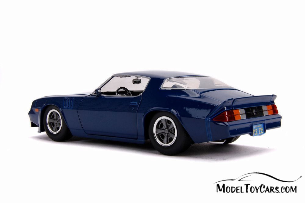 JADA 1/24 ストレンジャーシングスカマロ Z28 ビリー車 ダイキャスト Amazon.com: Jada Toys Billy's Chevrolet Camaro Z28 Dark Blue