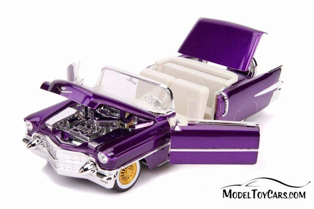 1956 Cadillac Eldorado Convertible, Elvis Presley - Jada 30703 - 1/24 scale Diecast Model Toy Car