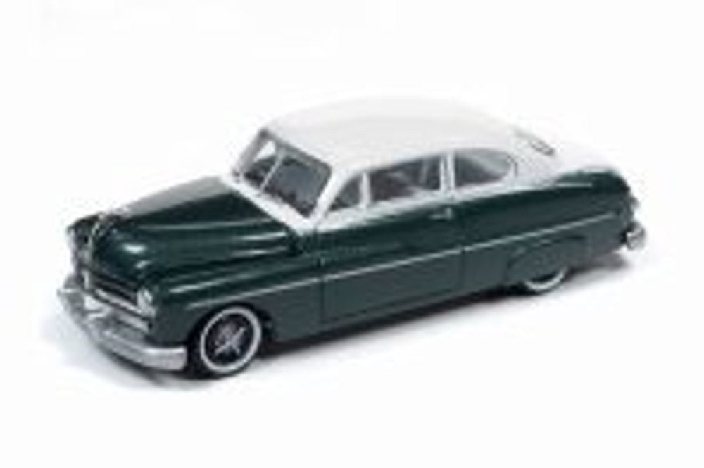 1949 Mercury Sedan, Banff Green and White - Round 2 RC010/48B - 1/64 scale Diecast Model Toy Car