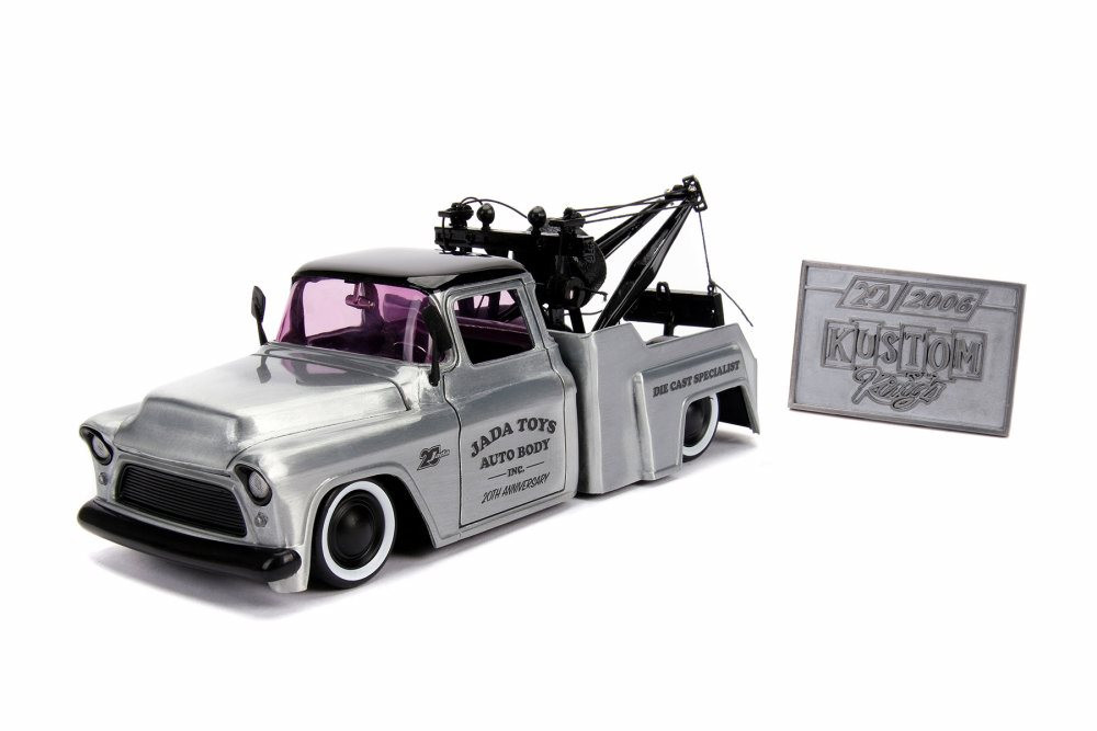 Jada/’55 Chevyシボレー StepSideステップサイド 1/24 Amazon.com: MiJo Exclusives Jada Toys 1:24 1955 Chevrolet
