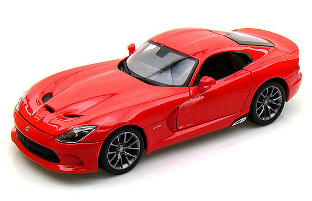 Dodge SRT Viper GTS, Red - Maisto 31128 - 1/18 Scale Diecast Model Toy Car