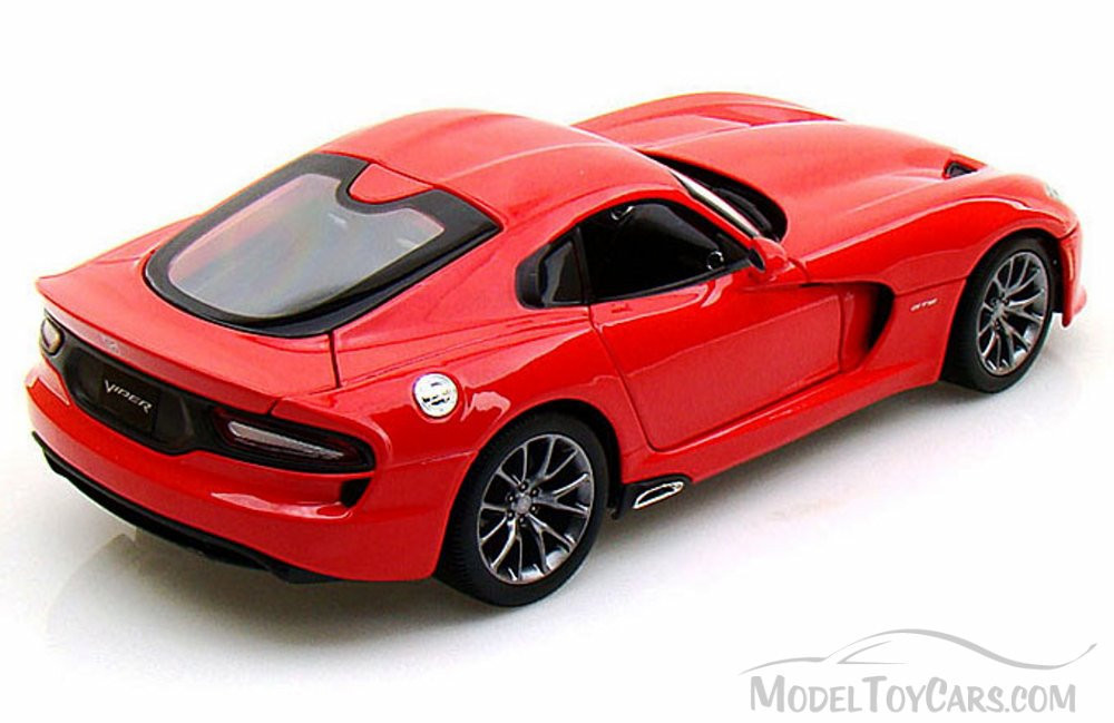 Dodge SRT Viper GTS, Red - Maisto 31128 - 1/18 Scale Diecast Model Toy Car