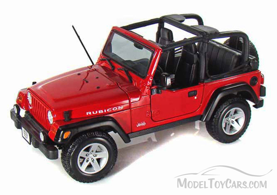 Maisto 1:18 Jeep Wrangler Convertible Off-road Military Diecast Car Model Toys 