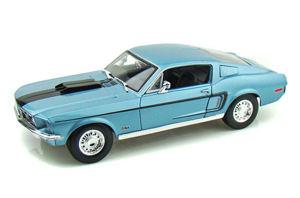 1968 Ford Mustang GT Cobra Jet, Blue - Special Edition 31167 - 1