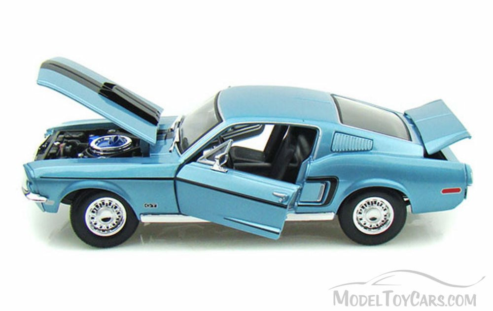 1968 Ford Mustang GT Cobra Jet, Blue - Special Edition 31167 - 1