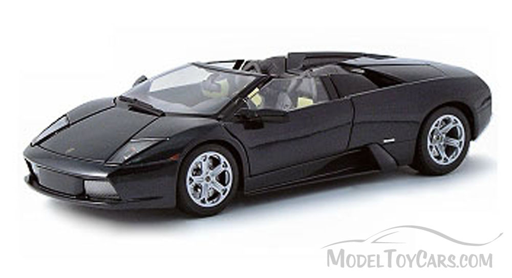 Lamborghini Murcielago Roadster Convertible, Black - Maisto 31636 - 1/18 Scale Diecast Model Toy Car