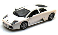 Lamborghini Murcielago, White - Bburago 12022 - 1/18 scale Diecast Model Toy Car