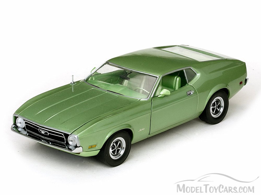 1971 Ford Mustang Sportsroof, Green - Sun Star 3620 - 1/18 Scale