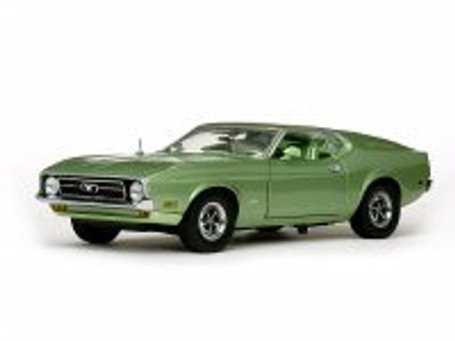 1971 Ford Mustang Sportsroof, Green - Sun Star 3620 - 1/18